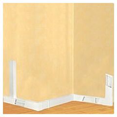 Canal de distribución euroquint 25x40 - 1 compartimentos - 2m - blanco