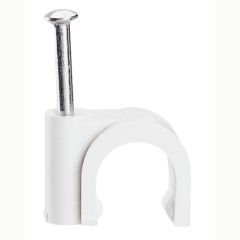 Grapillones fixfor para cable de ø9, longitud 25mm - blanco