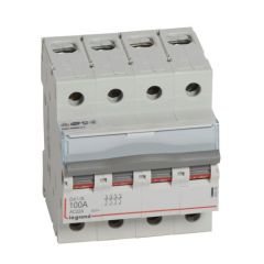Interruptor seccionador dx³ -is - 4p - 400 v~ - 100a - 4 módulos