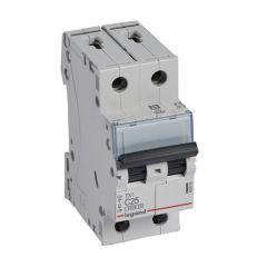 Magnetotérmico tx³ - 2p - 230/400 v~ - 25a - curva c - 2 módulos