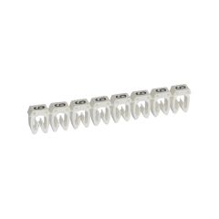 Etiqueta cab 3 para cableado de 0,5 a 1,5mm² - cifra 9 - blanco