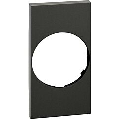 Frontal base de corriente living now - dark - 2 módulos