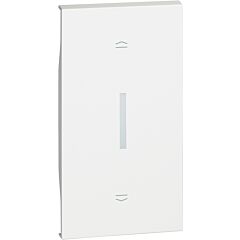 Tecla living now - símbolo persianas - blanco - 2mod