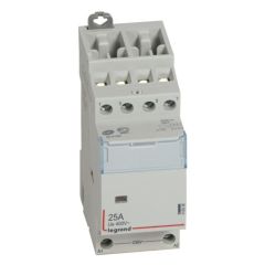 Contactor con bobina 230v~ - 4p - 400v~ - 25a - 4 nc - 2mod