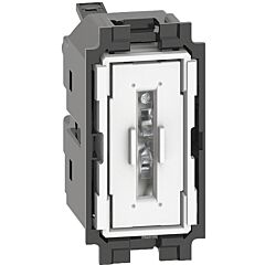 Conmutador living now iluminable - 10 ax-250 vca - 1 módulo