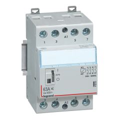 Contactor silencioso con bobina 230v~ - 4p - 400v~/63a - 4 na