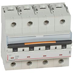 Magnetot&eacute;rmico dx&sup3; 25ka - 4p - 400v~ - 63a - curva c