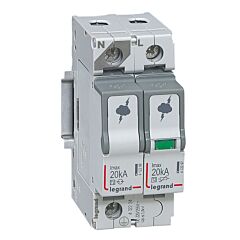 Limitador de sobretensiones t2 - imax 20ka/polo - 1p+n - 320va - 2mod