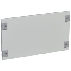 Tapa cubrebornas ciega metálica xl³ 400 - para cajas y armarios - alt. 300mm