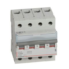 Interruptor seccionador dx&sup3; -is - 4p - 400v~ - 125a - 4mod