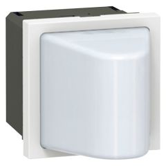 Piloto blanco mosaic - 230v~ - 2mod - blanco