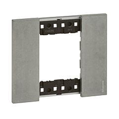 Placa embellecedora living now de color moon - 2mod