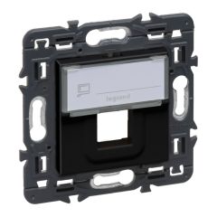 Adaptador valena next para rj 45 - para 1 conector keystone - dark