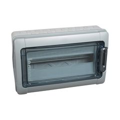 Caja modular estanca plexo³ - ip 65 - ik 09 - 1 fila de 18 módulos