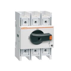 Interruptor tripolar 63a 18,5kw mando directo negro