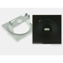 Conjunto accesorios empotrar techo spazio luz/plus cuadrado blanco