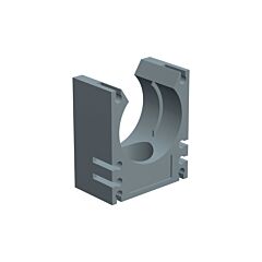 Soporte tubo dn12 gris