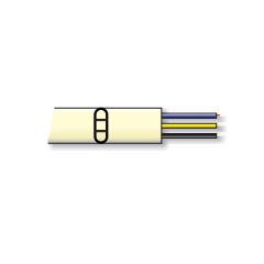 Tubo extraplano precableado c1,5 gama 321