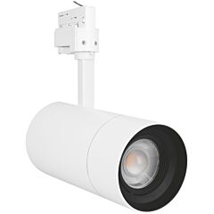 Tracklight spot zoom dim d85 25 w 4000 k 97r wt