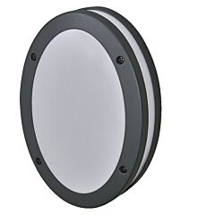 Luminaria exterior pared endura classic orbi e27 ip65 gris oscuro