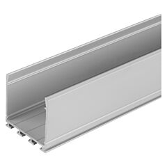 Wide profiles for led strips -pw03/u/26x26/14/1