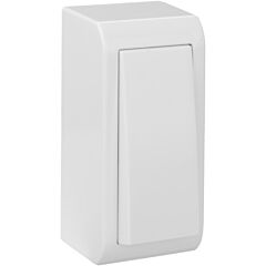 Conmutador / interruptor estrecho 10ax 250v~. de superficie.