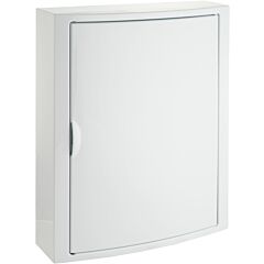Caja de distribución de superficie para 28 elementos.