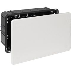 Caja de conexión de empotrar en tabique hueco. de 170 x 112 mm. tapa con garra metálica.