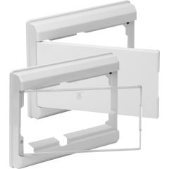 Marco y puerta color blanco para cajas serie clásica. para cajas refs 661b, 691b e 694b.