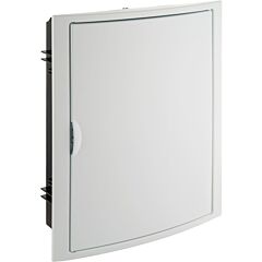 Caja de distribución de empotrar para 28 elementos.