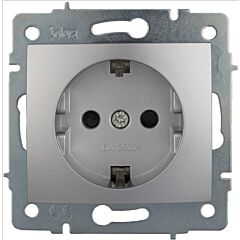 Base fija 2p+t, 16a 250v~. de empotrar.