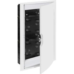 Caja de conexión de empotrar. de 300 x 500 x 60mm. marco y puerta blanco.