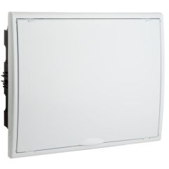 Caja de distribución de empotrar para 24 elementos + 4 precintables.