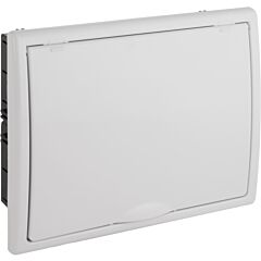 Caja de distribución de empotrar para 12 elementos.