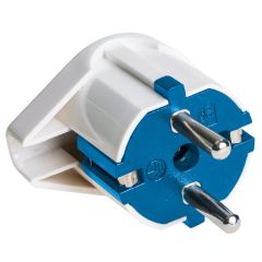 Clavija 2p+t, 16a 250v~. color blanco