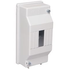 Caja de distribución de superficie para 4 elementos.