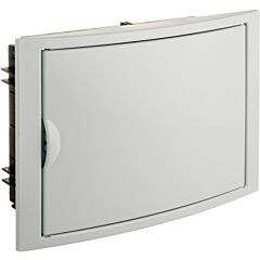 Caja de distribución de empotrar para 14 elementos.