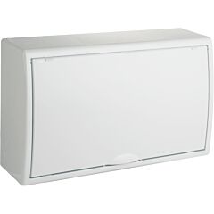 Caja de distribución de superficie para 18 elementos.