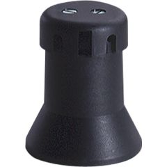 Portalámparas e-27 para ferias. 4a 250v. anclaje por varilla comercial de 5 x 5 mm.
