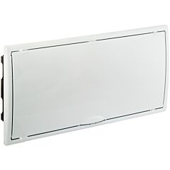 Caja de distribución de empotrar para 22 elementos.