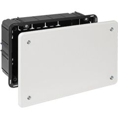 Caja de conexión de empotrar en tabique hueco. de 170 x 112 mm. tapa con tornillos.