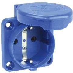 Base trascuadro 2p+t, 16a 250v~.