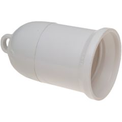 Portalámparas e-27 para obra. conexión con tornillos. 4a 250v.
