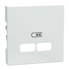 Tapa cargador usb 2,1a elegance bl.activ