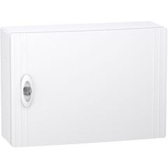 Envolvente modular, prismaset xs, 1 fila 18 módulos  superficie, puerta blanca