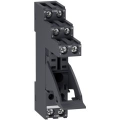 Zelio relay - base 2co terminales separados con estrib