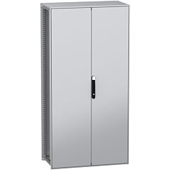 Armario modular de acero descarbonizado panelset sfn, 2000x1000x500mm, 2 puertas, ip55
