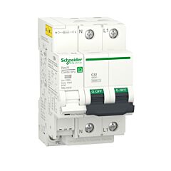 Limitador sobretensiones transitorias y permanentes iga; resi9 combi; 1p+n; 32 a