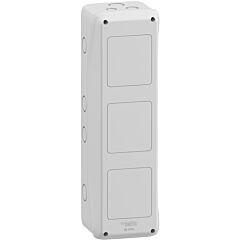 Carcasa de interfaz, carcasa mureva, 3 aperturas 90x100 mm, (an.) 138 mm x (al.) 460 mm