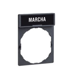 Porta etiqueta c/etiqueta  marcha